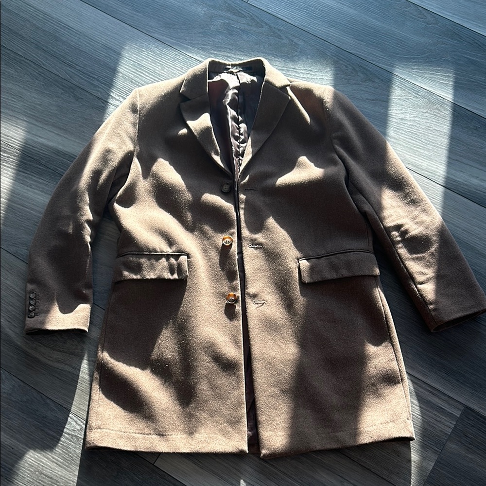 H&M Men's Brown Coat